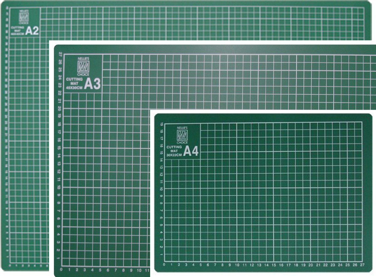 Snijmatten Set - A2, A3 en A4 Formaat